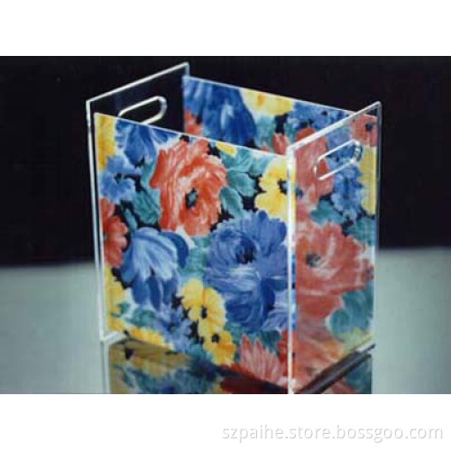 Acrylic Colored Printing Candy Box